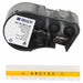 Label/RibbonCartridge Yellow 1/4inW