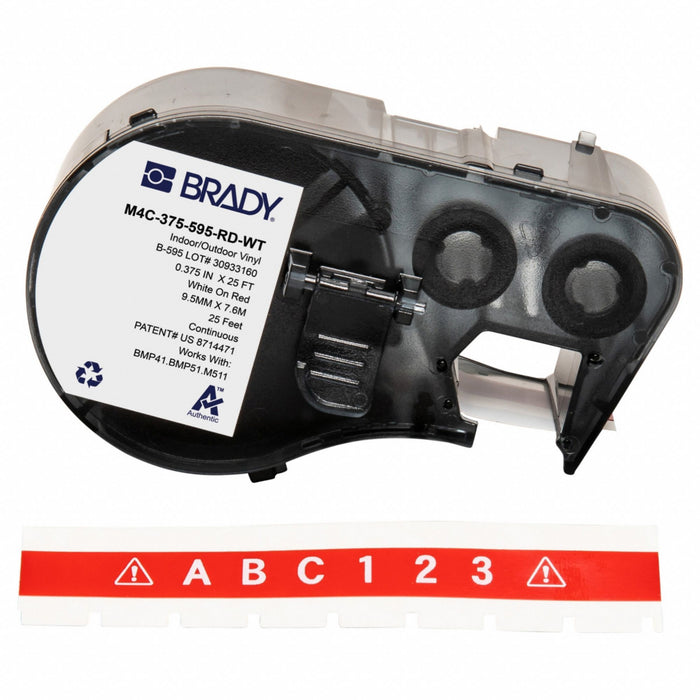 Label and Ribbon Cartridge Vinyl