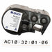 Label/RibbonCartridge White Matte 1/2inW