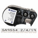 Label/RibbonCartridge White Matte 1/2inW