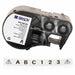 Label/RibbonCartridge White Gloss 1/2inW