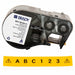 Label/RibbonCartridge Yellow 3/4inW