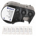 Label/RibbonCartridge White 1-1/4inW