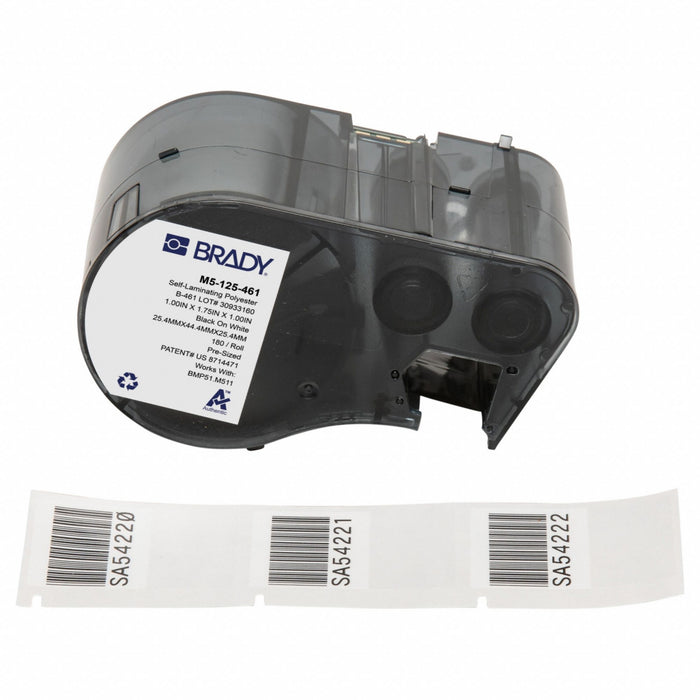 Label/RibbonCartridge White 1-3/4inW