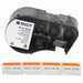 Label/RibbonCartridge Orange White 1inW