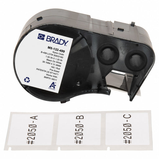 Precut Label Cartridge White Matte