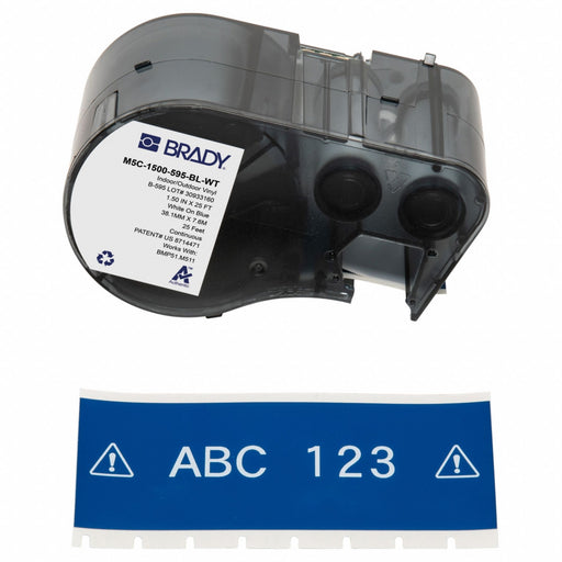 Label/RibbonCartridge Blue 1-1/2inW