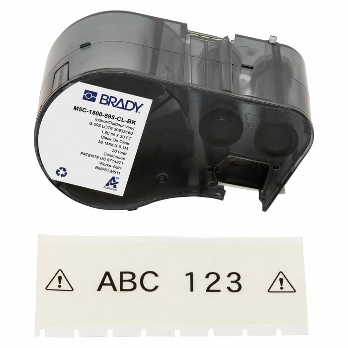 Continuous Label Cartridge Clear Gloss