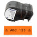 Label/RibbonCartridge Orange 1-1/2inW