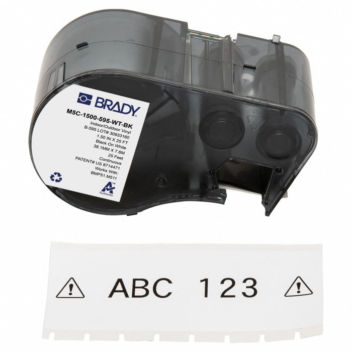 Continuous Label Cartridge White Gloss