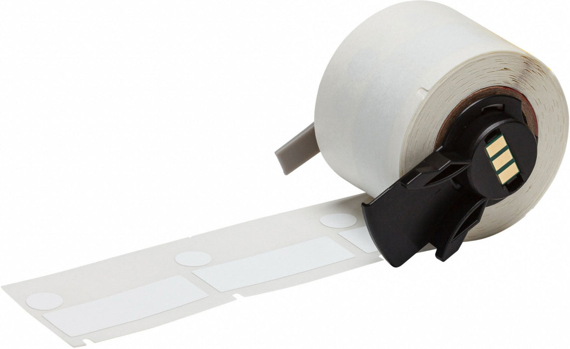 Pre-Cut Label Stock Roll White Matte