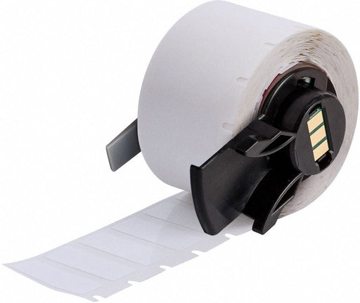 Pre-Cut Label Stock Roll White Gloss