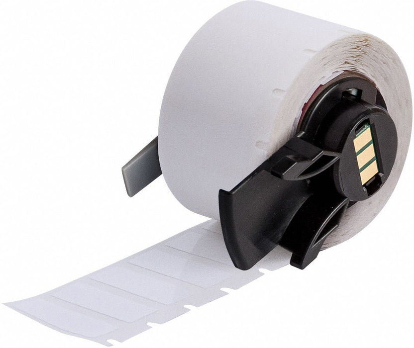 Pre-Cut Label Stock Roll White Gloss