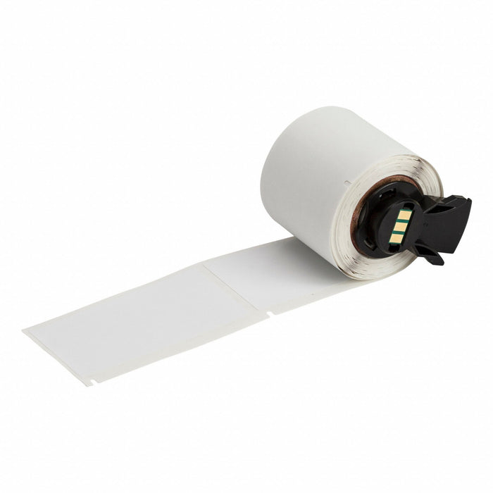 Pre-Cut Label Stock Roll White Gloss