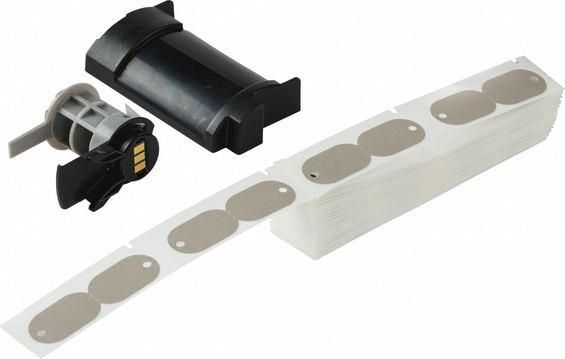 Tag Label Gray Polyethylene 3/4 in W