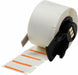 Pre-CutLabelStockRoll White/Orange Gloss