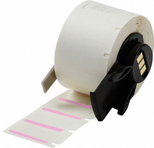 Pre-CutLabelStockRoll Pink/White Gloss