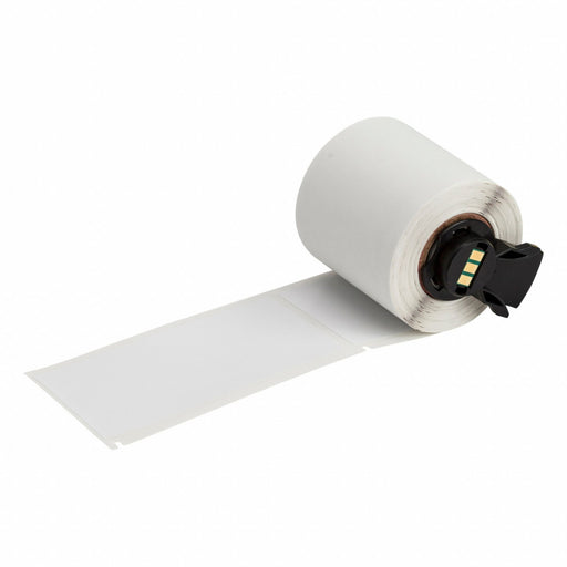 Pre-Cut Label Stock Roll White Gloss