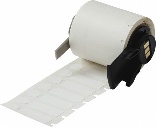 Pre-Cut Label Stock Roll White Matte