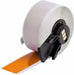 ContinuousLabelStock Orange Gloss 1inW