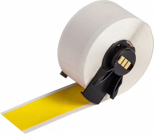 ContinuousLabelStock Yellow Gloss 1inW