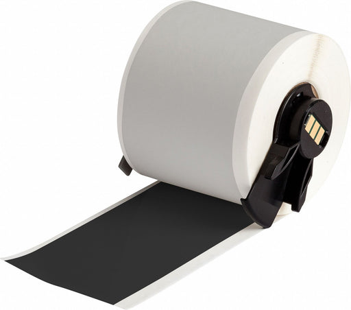 ContinuousLabelStock Black Gloss 2inW
