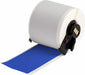 ContinuousLabelStock Blue Gloss 2inW
