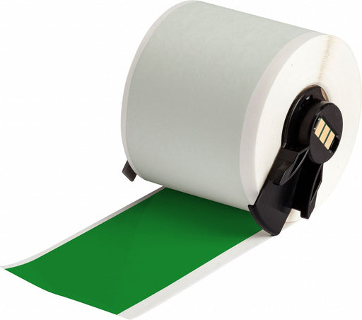 ContinuousLabelStock Green Gloss 2inW