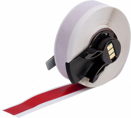 ContinuousLabelStock Red Gloss 1/2inW