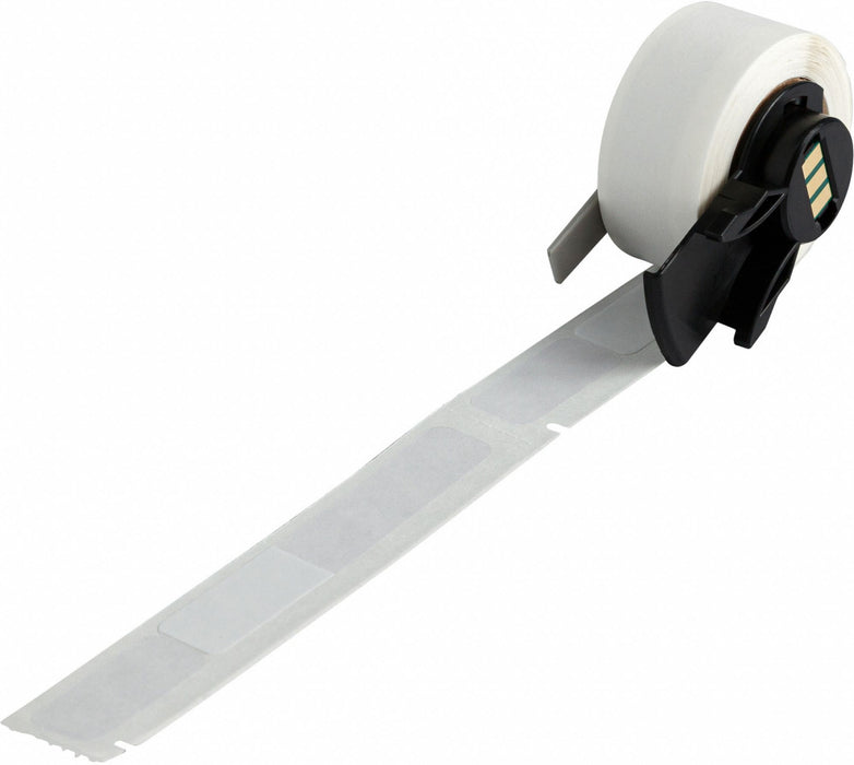 Wraparound Label White Vinyl 1/2 in W