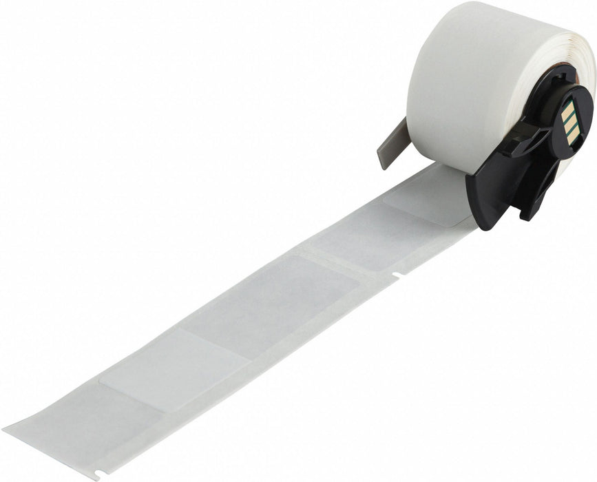 Wraparound Label White Vinyl 1 in W