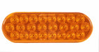 Warning Light Amber Flashing 12/24V DC