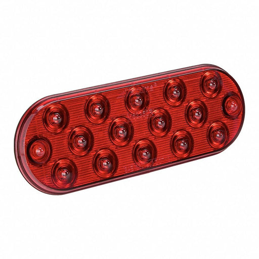Stop/Turn/Tail Light Oval Red 6-1/2 L