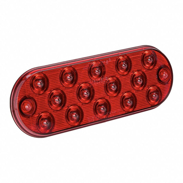 Stop/Turn/Tail Light Oval Red 6-1/2 L