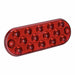 Stop/Turn/Tail Light Oval Red 6-1/2 L