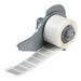 Pre-Cut Label Stock Roll Silver Gloss