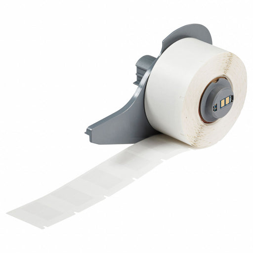 Wraparound Label White Vinyl 1/2 in W