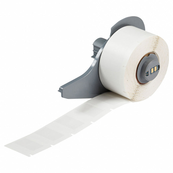 Wraparound Label White Vinyl 1/2 in W