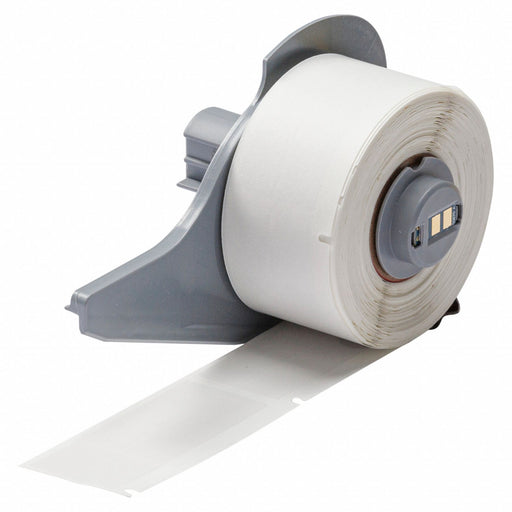 Wraparound Label White Vinyl 1/2 in W