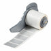 Pre-Cut Label Stock Roll Silver Gloss