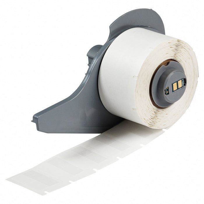 Wraparound Label White Vinyl 1/2 in W
