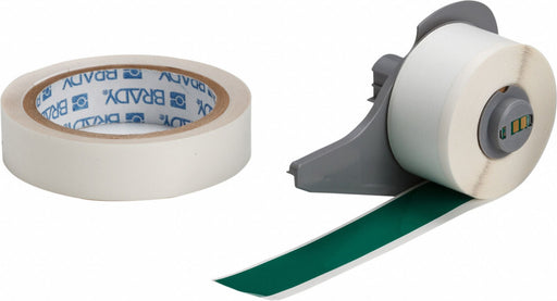 ContinuousLabelStock Green Gloss 1inW