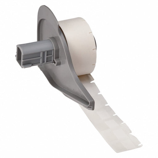 Wraparound Label White Vinyl 1/2 in W