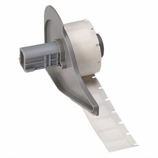 Wraparound Label White Vinyl 1/2 in W
