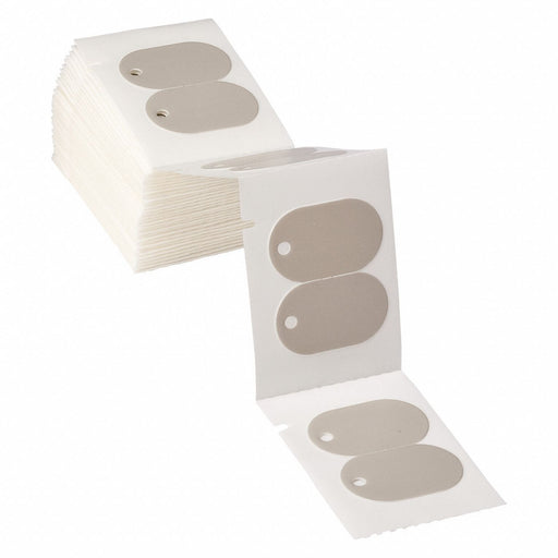 TagLabel Gray Polyethylene 1-7/32inW