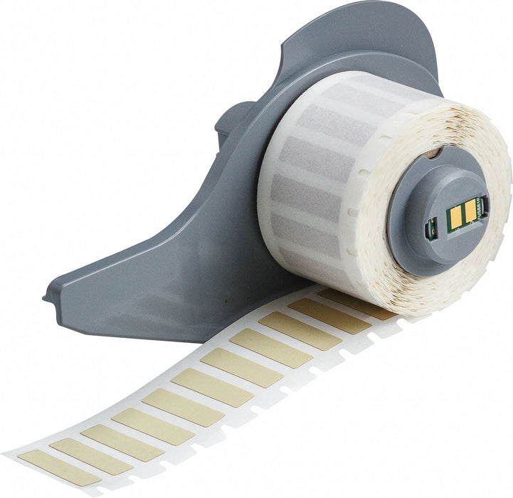 Pre-Cut Label Stock Roll Yellow Matte