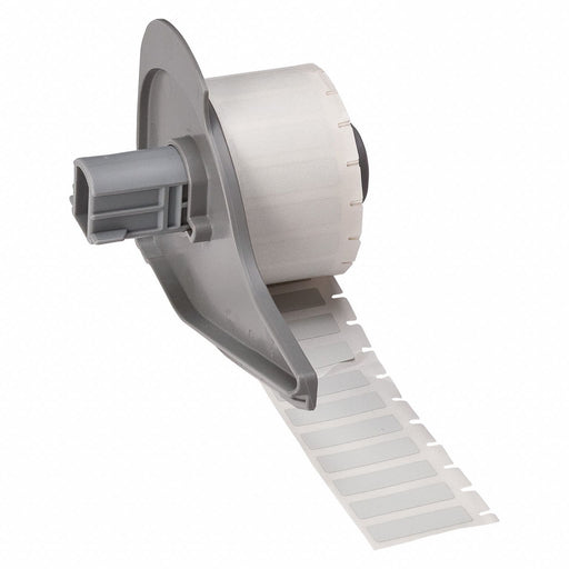 Pre-Cut Label Stock Roll Gray Matte
