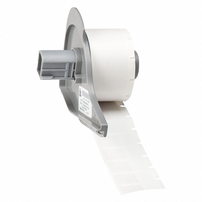 Wraparound Label White Vinyl 1/2 in W