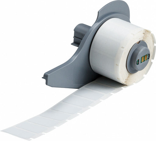 Pre-Cut Label Stock Roll Gray Matte