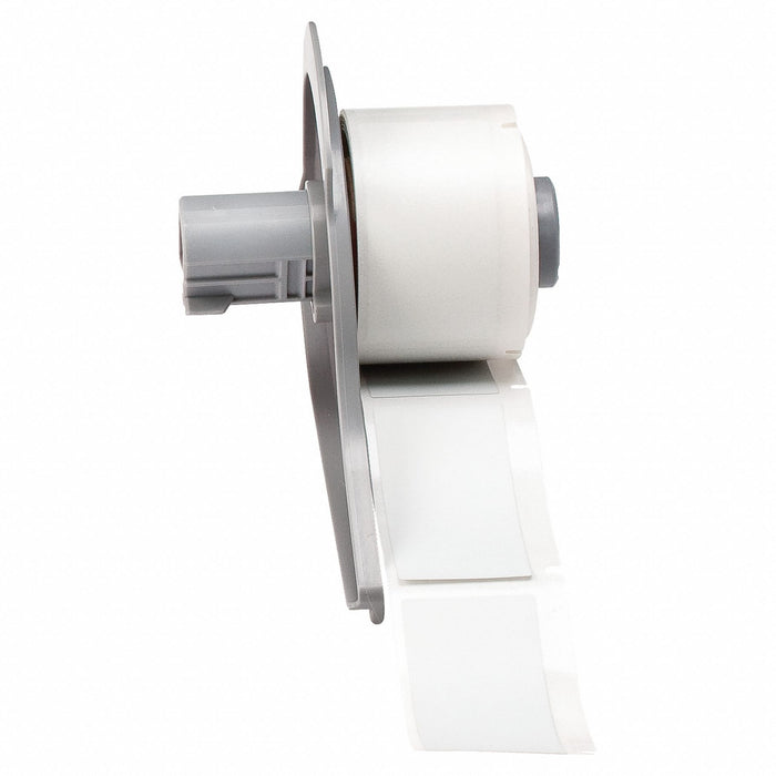 Pre-Cut Label Stock Roll Gray Matte